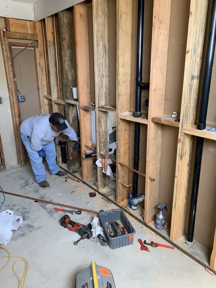 Commercial rough-in plumbing for Commercial Plumbing in Conley